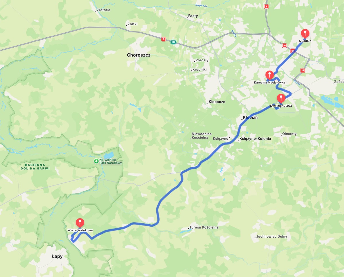 Podlaskie mapa 1 Podlaskie mapa 1
