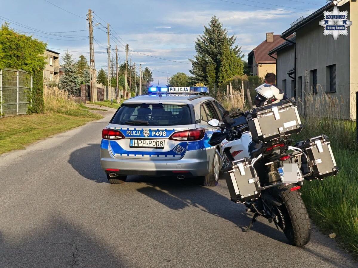 Policja ucieczka poscig Piekary Zontes Policja ucieczka poscig Piekary Zontes