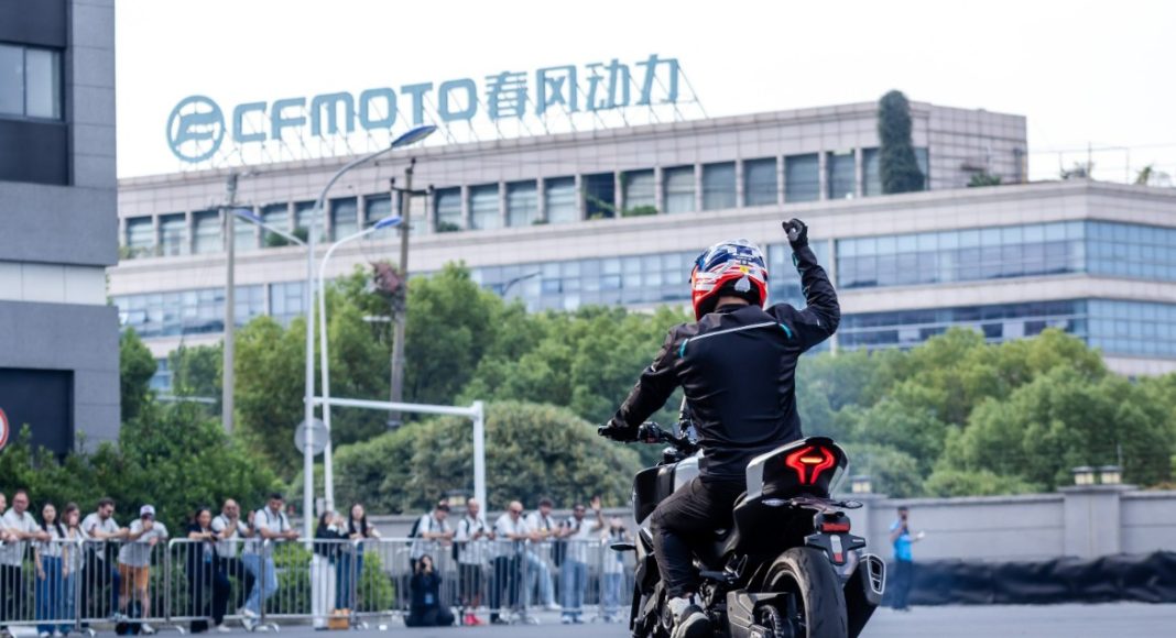 cfmoto wizyta w chinach w fabryce